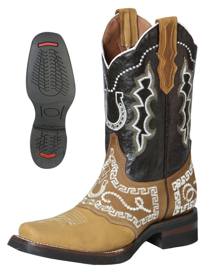 Men's Bota Rodeo (Rubber Sole) - Tradicion Mexicana