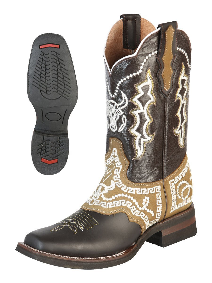 Men's Bota Rodeo (Rubber Sole) - Tradicion Mexicana