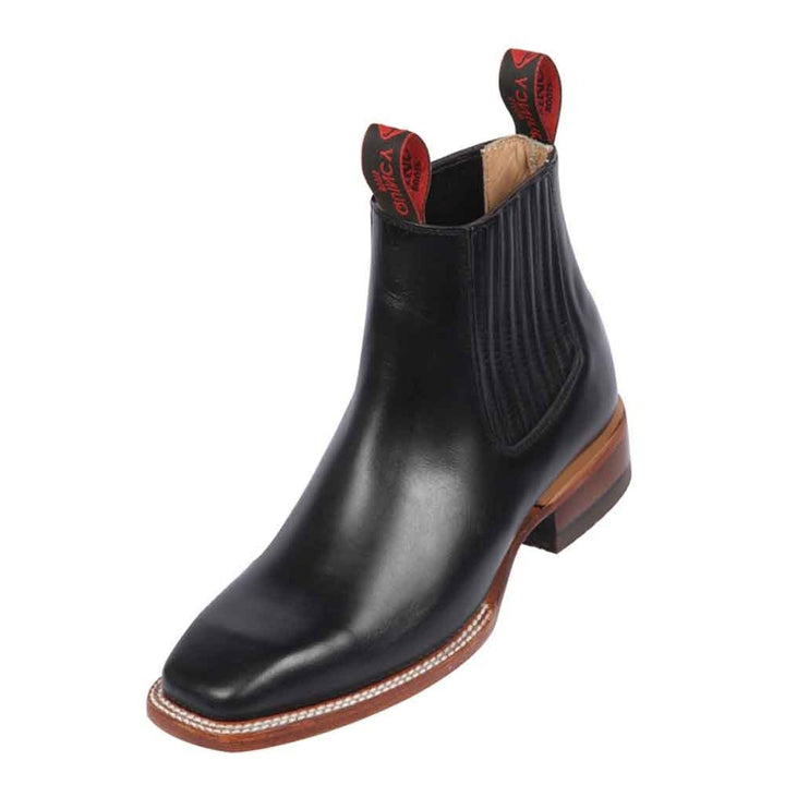 Mens Botines Charros Square toe (Regular) - Tradicion Mexicana