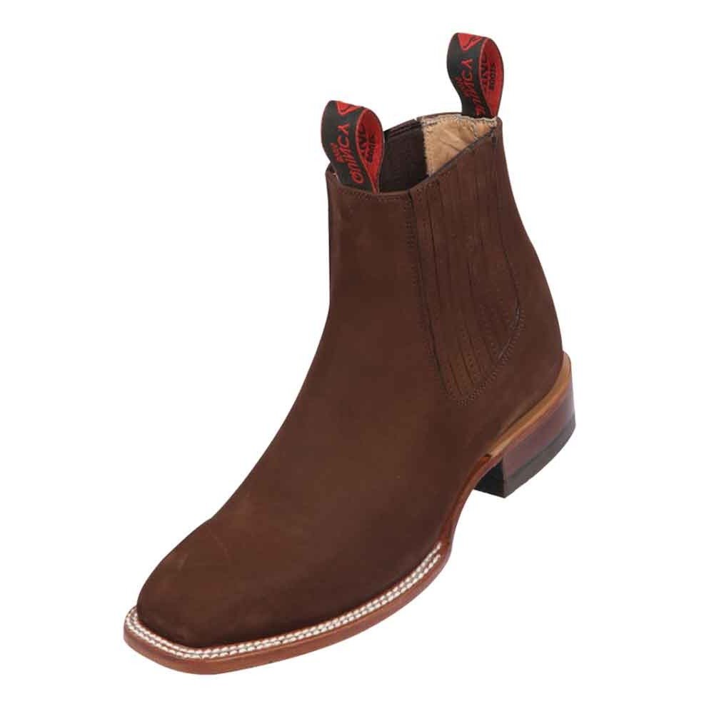 Mens Botines Charros Square toe (Regular) - Tradicion Mexicana