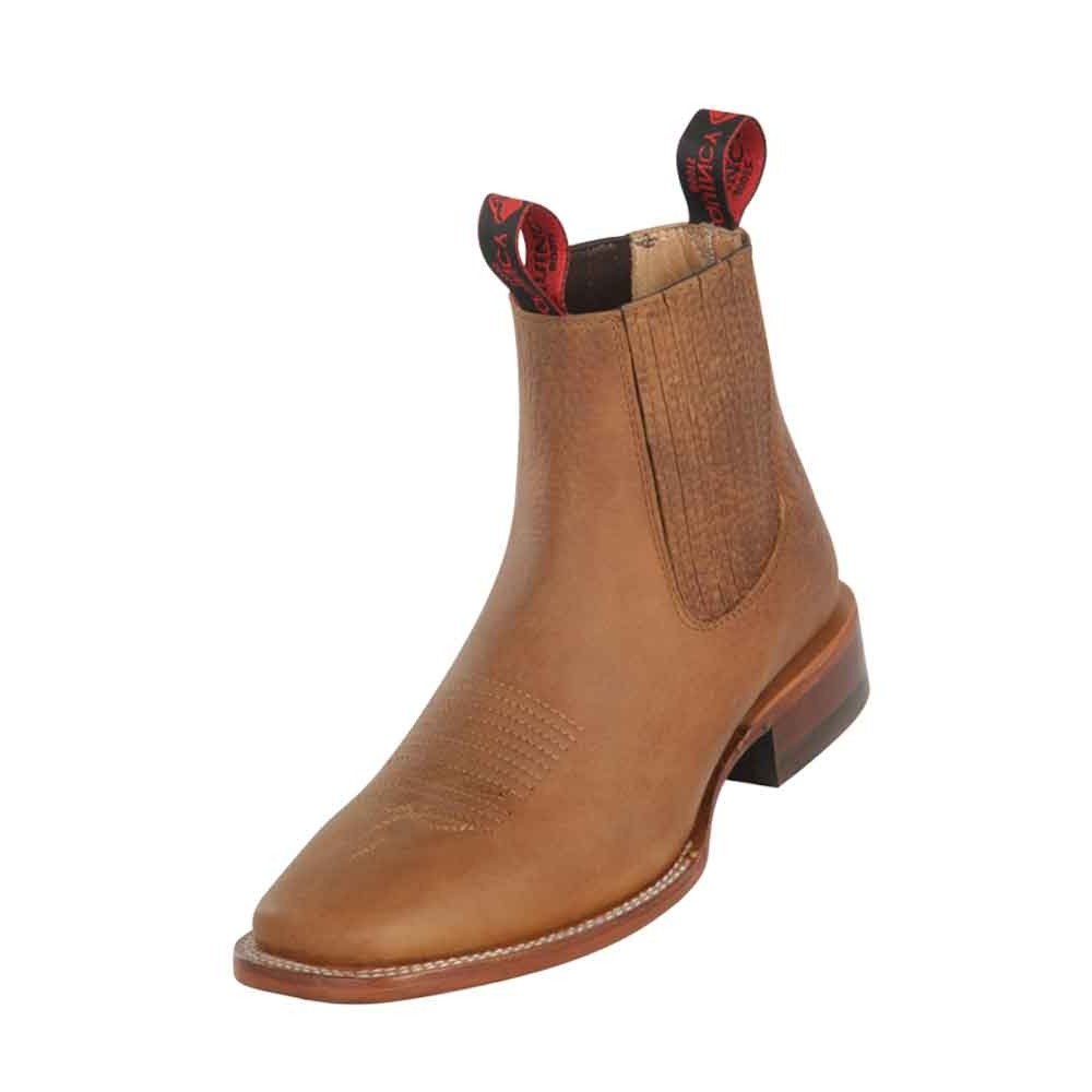 Mens Botines Charros Square toe (WIDE) - Tradicion Mexicana