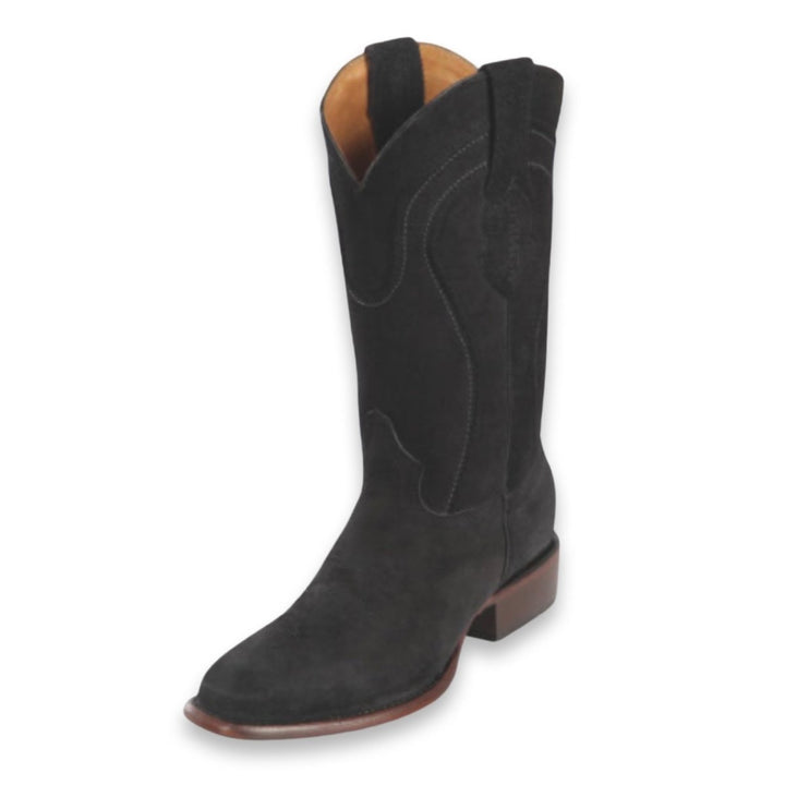 Men's Suede Leather Rodeo Boot - Tradicion Mexicana