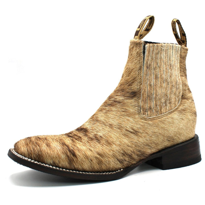 Men's Western Chelsea Boot - Blonde - Tradicion Mexicana