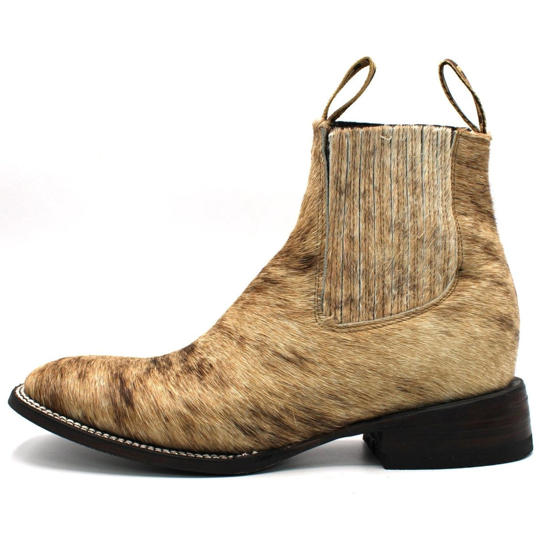 Men's Western Chelsea Boot - Blonde - Tradicion Mexicana