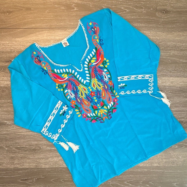 Mexican Blouse - Pavoreal - Tradicion Mexicana