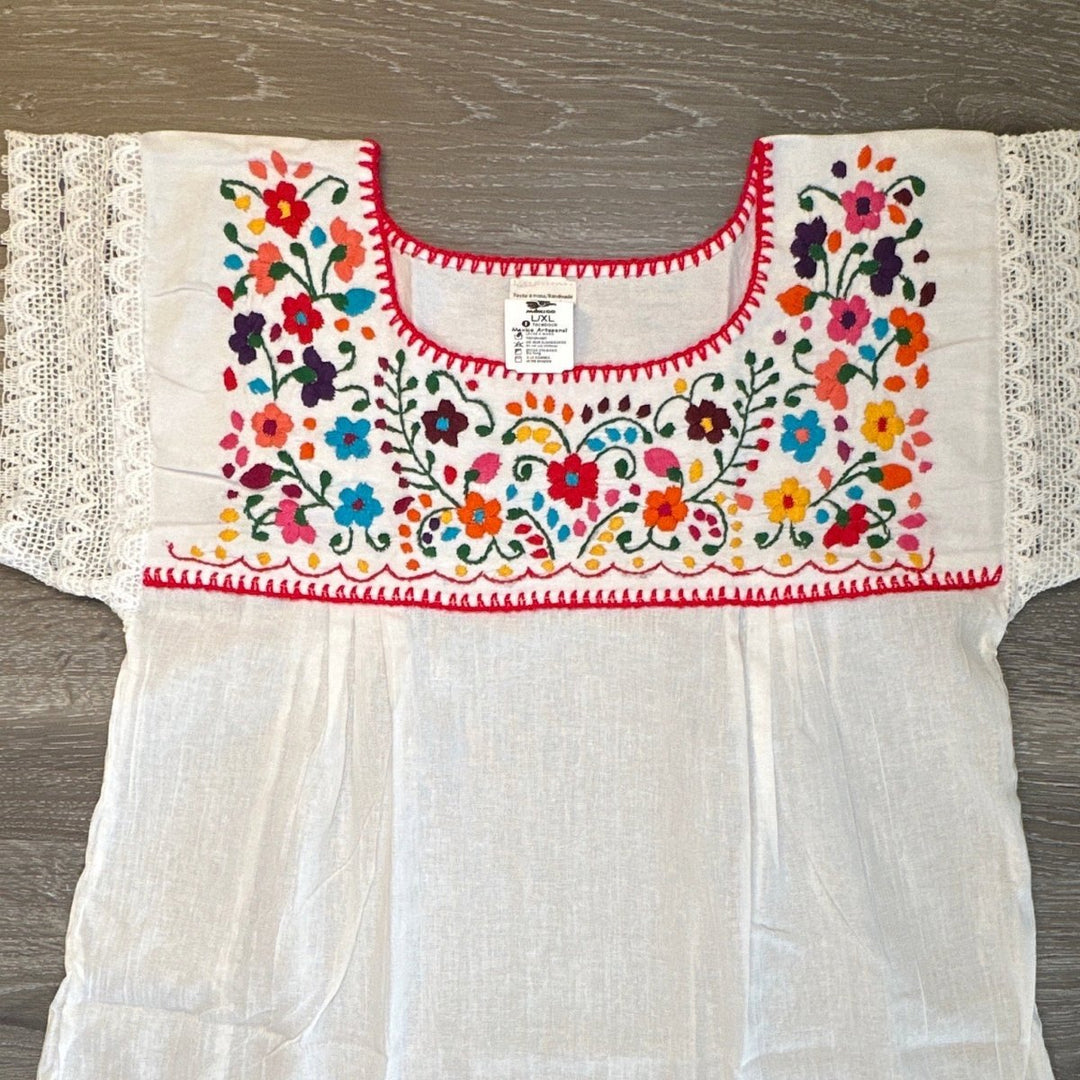 Mexican Blouse - Puebla - Tradicion Mexicana