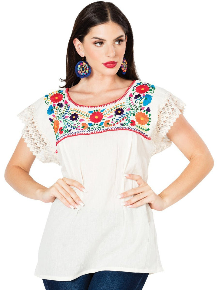 Mexican Blouse - Puebla - Tradicion Mexicana