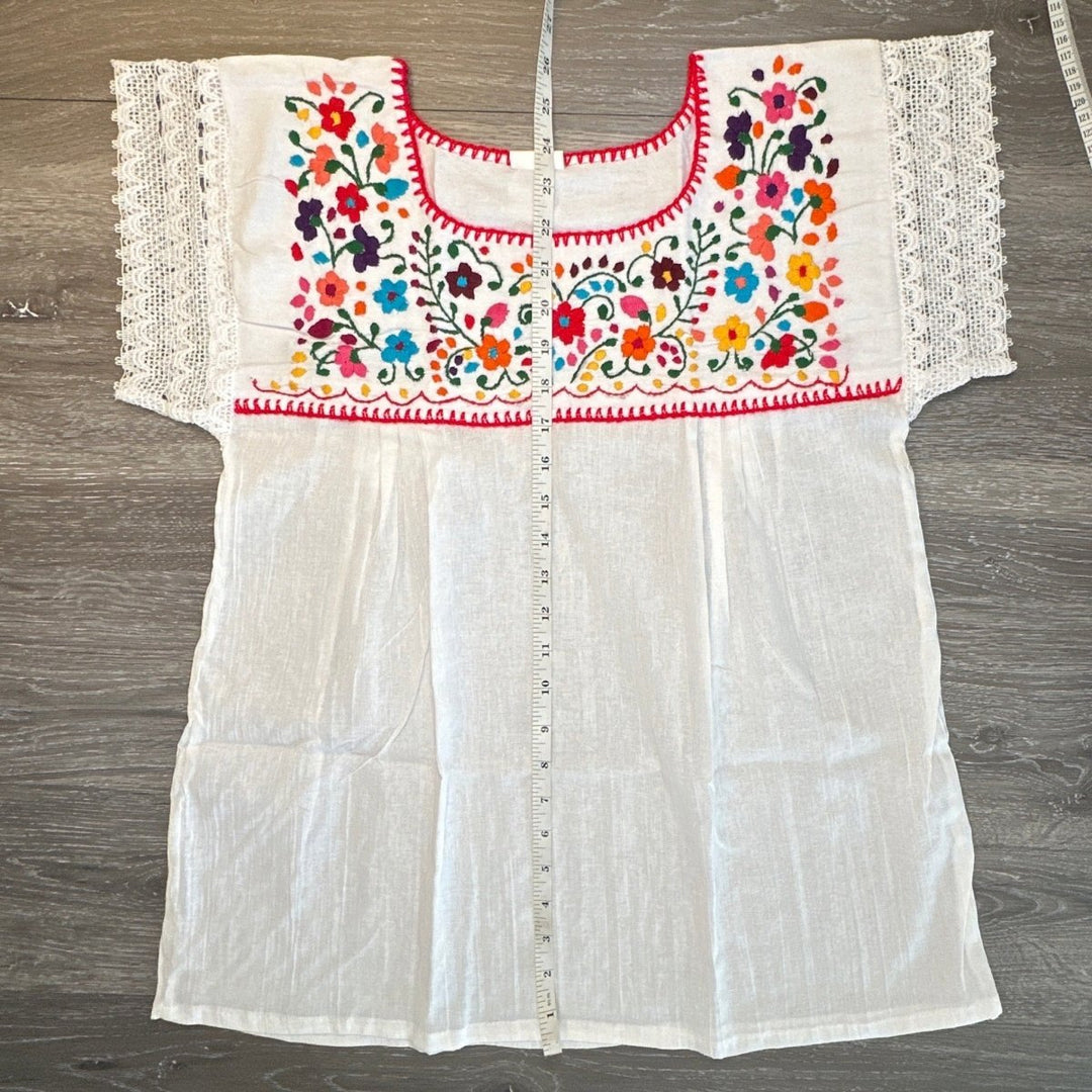 Mexican Blouse - Puebla - Tradicion Mexicana