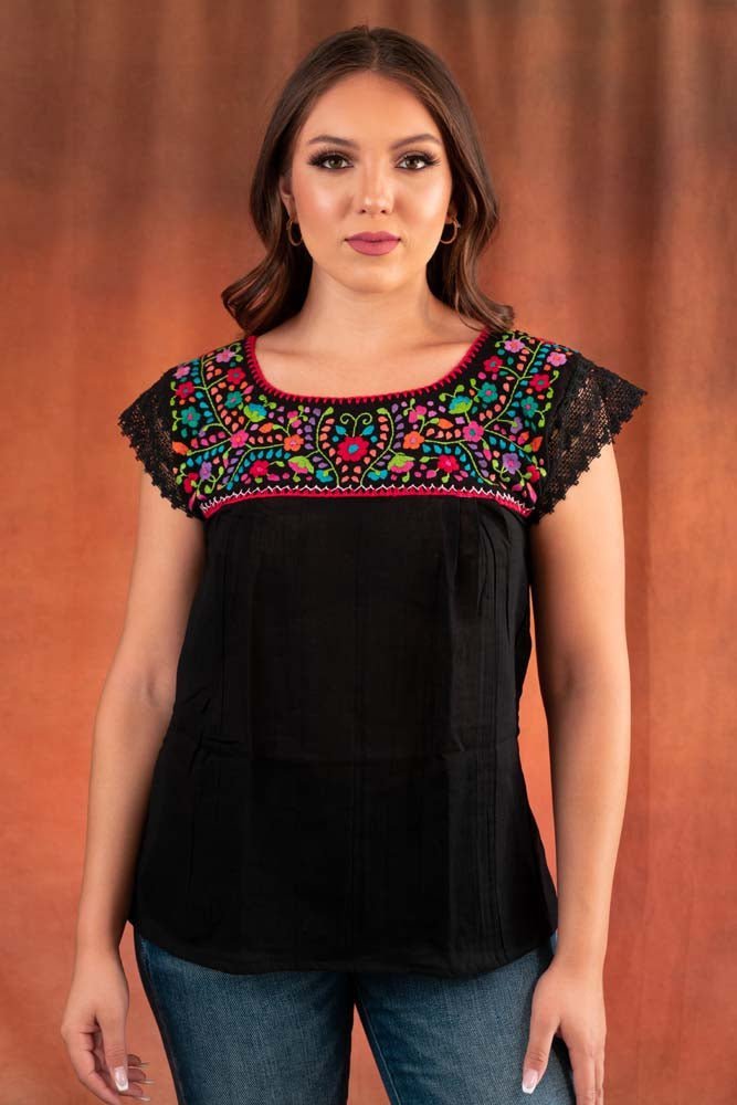 Mexican Blouse - Puebla - Tradicion Mexicana