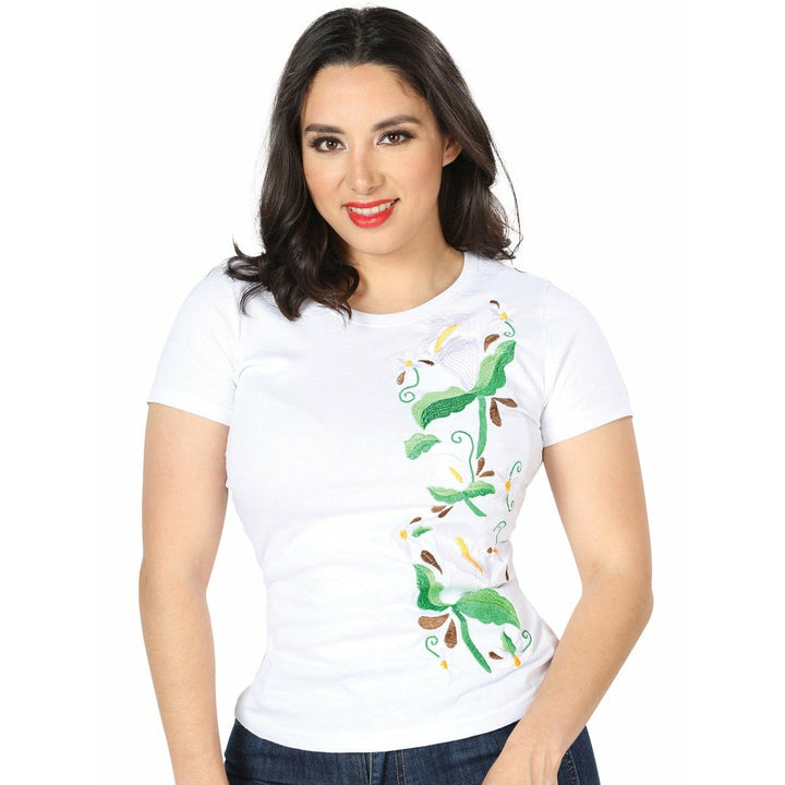 Mexican Embroidered Shirt - Alcatraz - Tradicion Mexicana