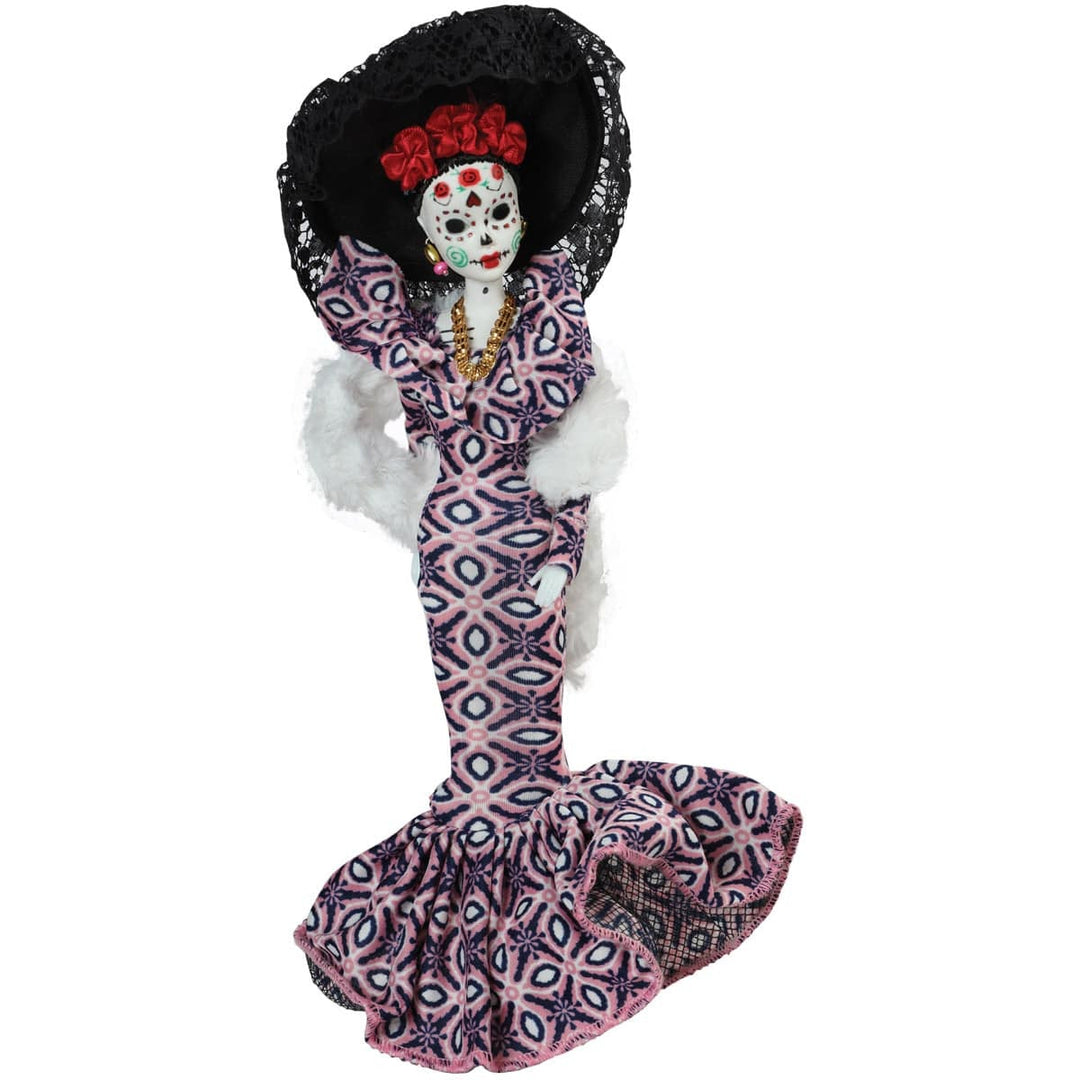 Mexican Handmade Catrina Dia de los Muertos Doll - Tradicion Mexicana