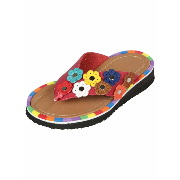 Mexican Handmade little girls sandal - Tradicion Mexicana