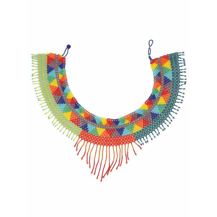 Mexican Handmade Necklace de Chaquira - Tradicion Mexicana