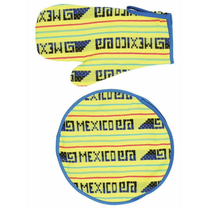 Mexican Oven glove and tortillero set - Tradicion Mexicana