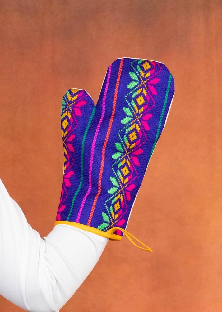 Mexican Oven glove and tortillero set - Tradicion Mexicana