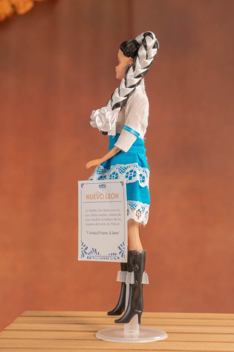 Nuevo Leon Mexican Doll - Tradicion Mexicana