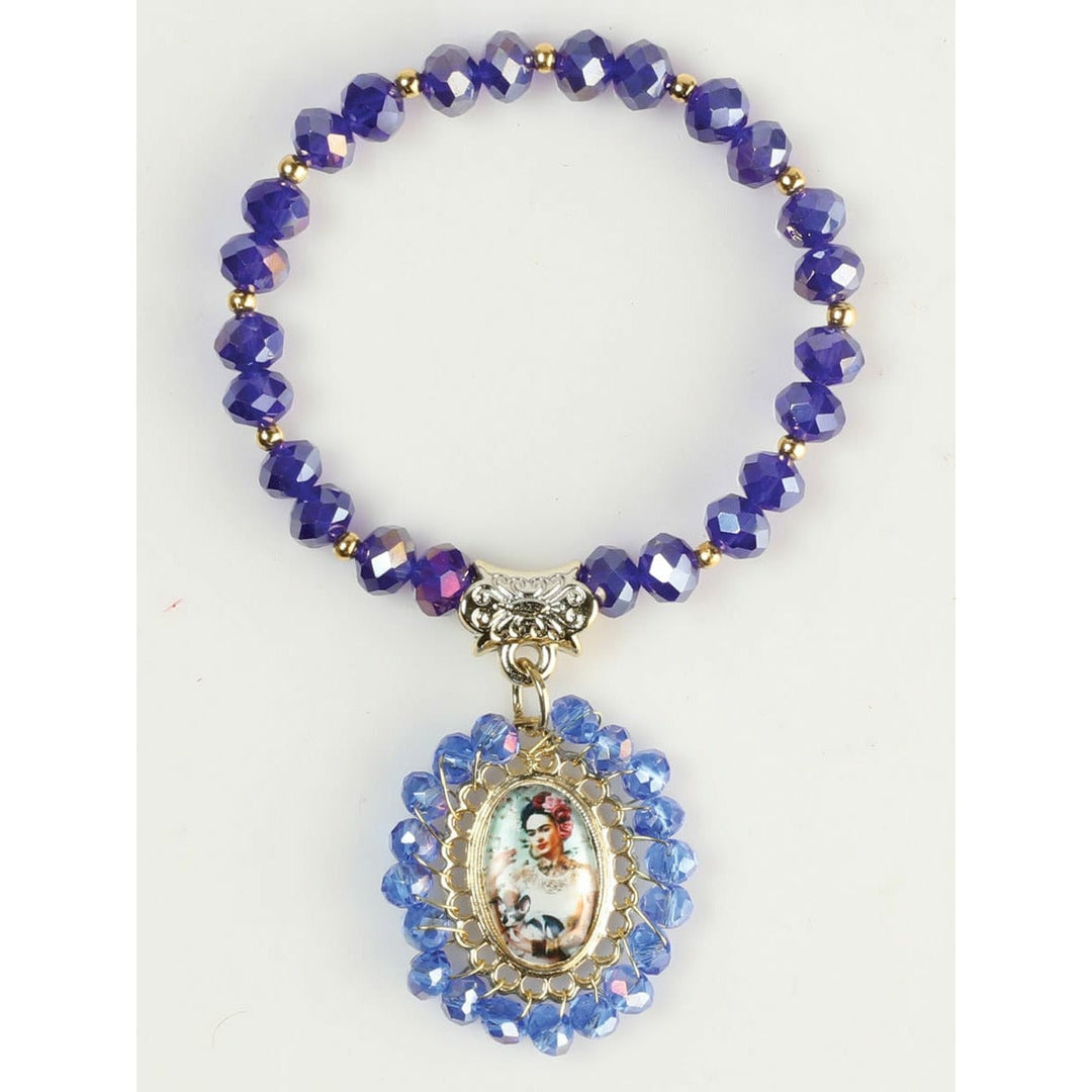 Pulsera Artesanal - Cristal "Frida" - Tradicion Mexicana