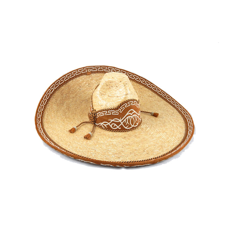 Sombrero Charro de Paja - Tradicion Mexicana