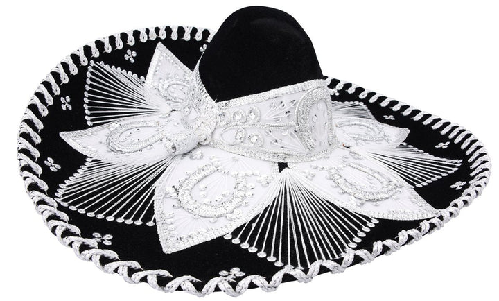 Traditional Sombrero Charro de Terciopelo - Velvet Charro Sombrero - Tradicion Mexicana