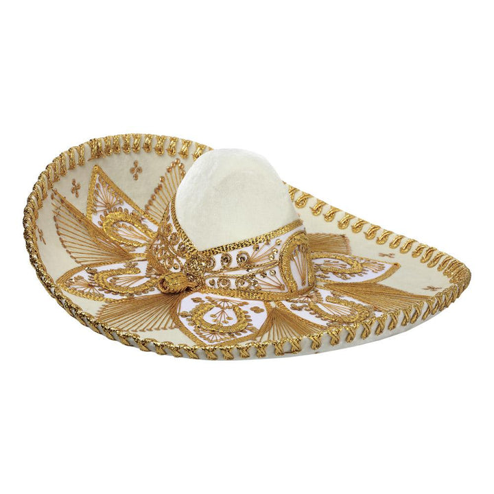 Traditional Sombrero Charro de Terciopelo - Velvet Charro Sombrero - Tradicion Mexicana