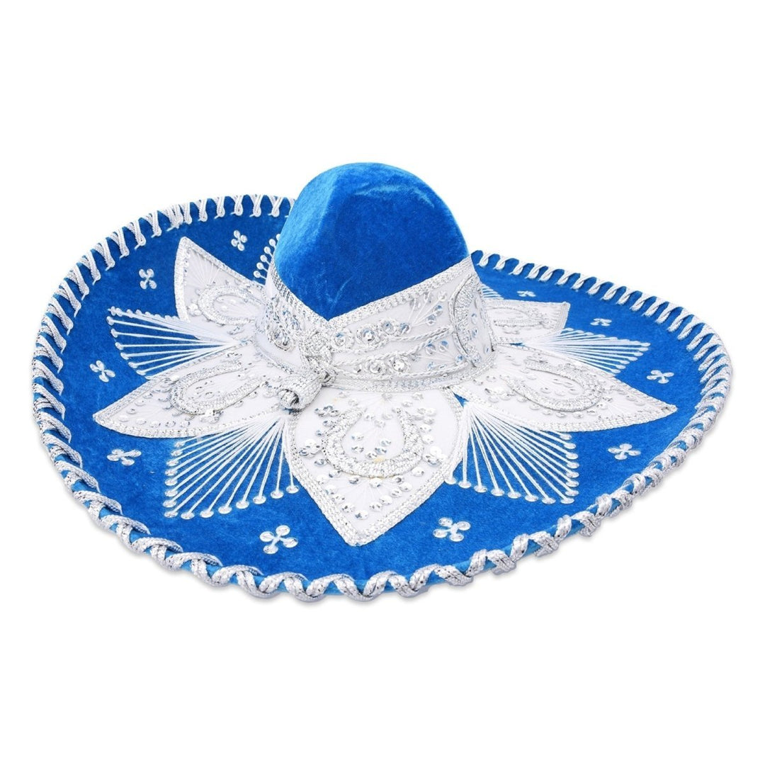 Traditional Sombrero Charro de Terciopelo - Velvet Charro Sombrero - Tradicion Mexicana