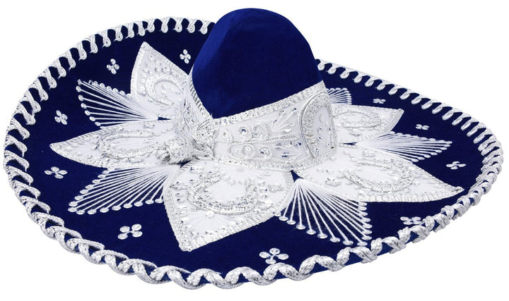 Traditional Sombrero Charro de Terciopelo - Velvet Charro Sombrero - Tradicion Mexicana