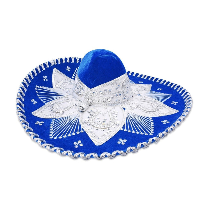 Traditional Sombrero Charro de Terciopelo - Velvet Charro Sombrero - Tradicion Mexicana