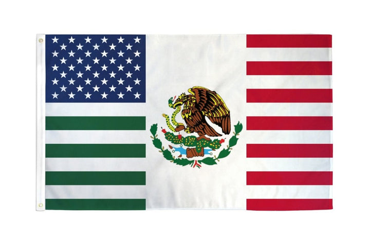 Two Nations, One Flag : Celebrate the Unity of Mexico and USA - Tradicion Mexicana