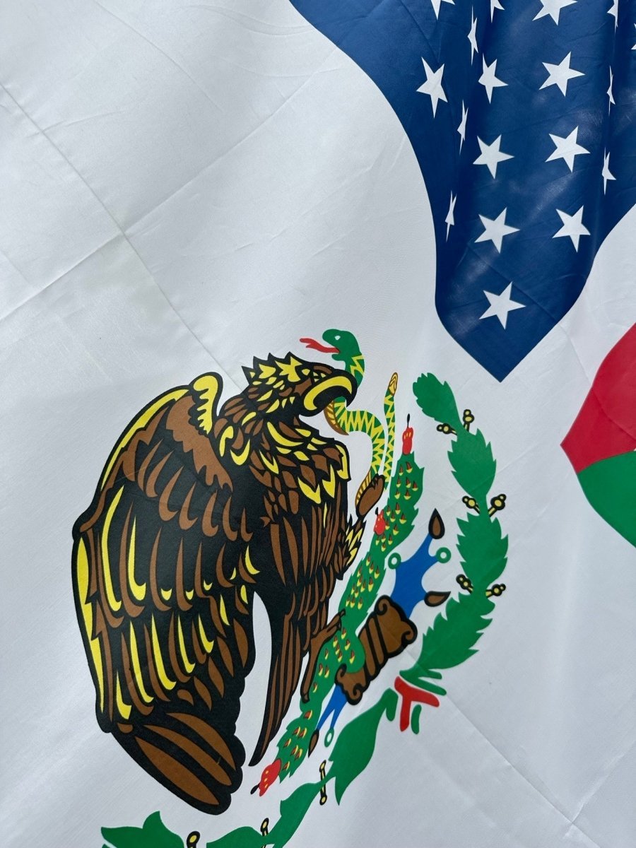 Two Nations, One Flag : Celebrate the Unity of Mexico and USA - Tradicion Mexicana