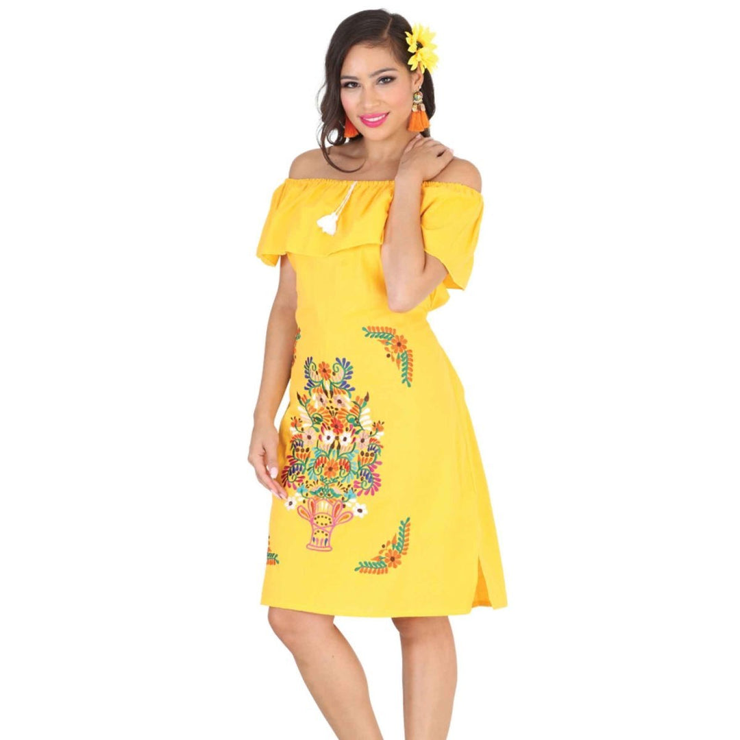 Vestido Artesanal Olan - Tradicion Mexicana