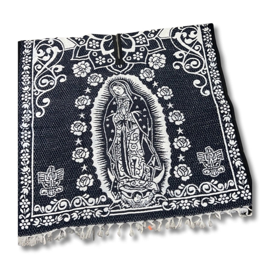 Virgen De Guadalupe super warm poncho - Tradicion Mexicana