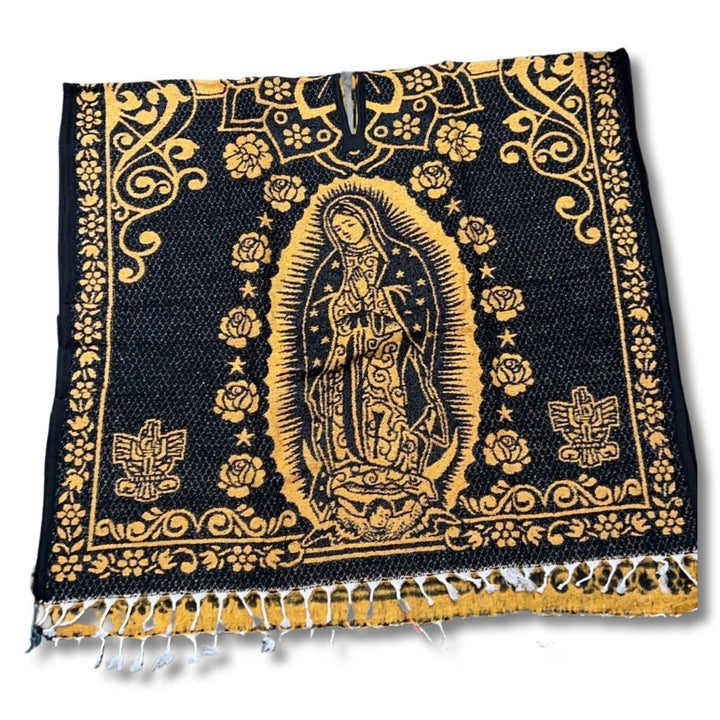 Virgen De Guadalupe super warm poncho - Tradicion Mexicana