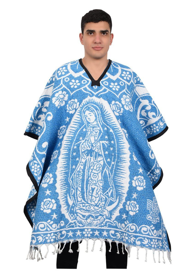 Virgen De Guadalupe super warm poncho - Tradicion Mexicana