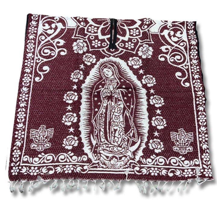 Virgen De Guadalupe super warm poncho - Tradicion Mexicana