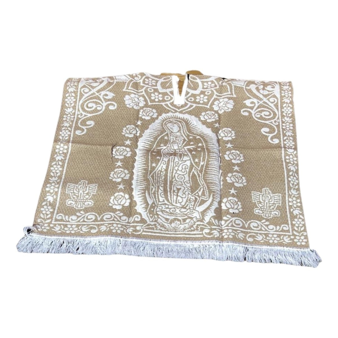 Virgen De Guadalupe super warm poncho - Tradicion Mexicana