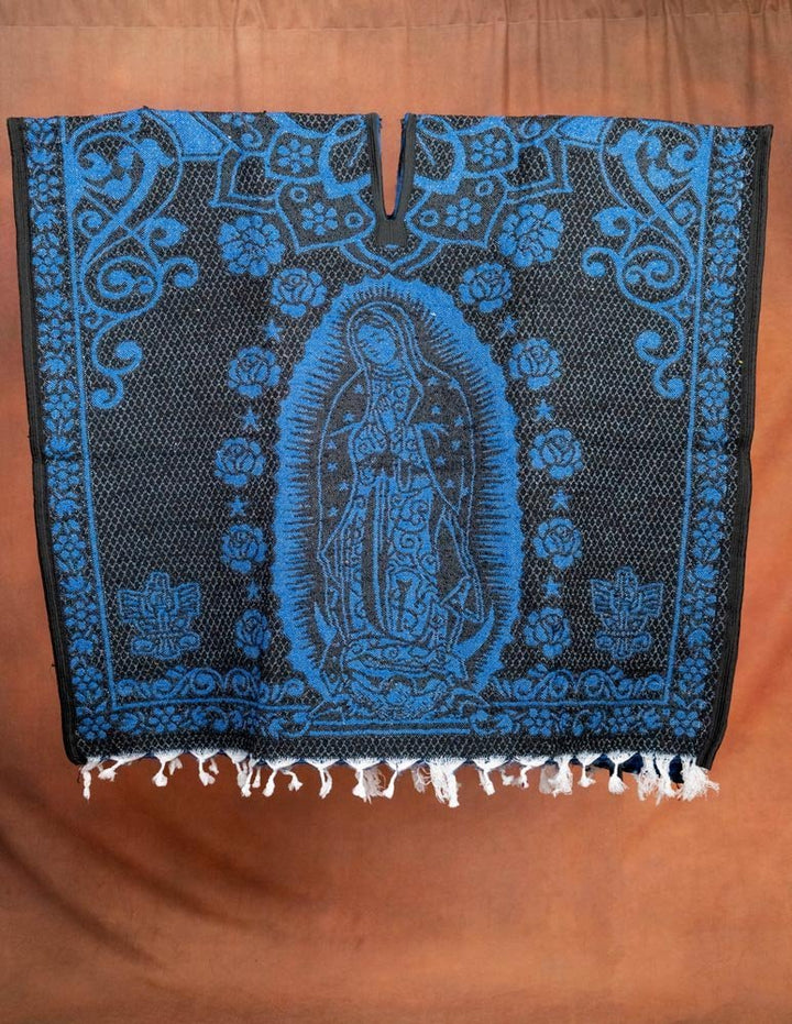 Virgen De Guadalupe super warm poncho - Tradicion Mexicana