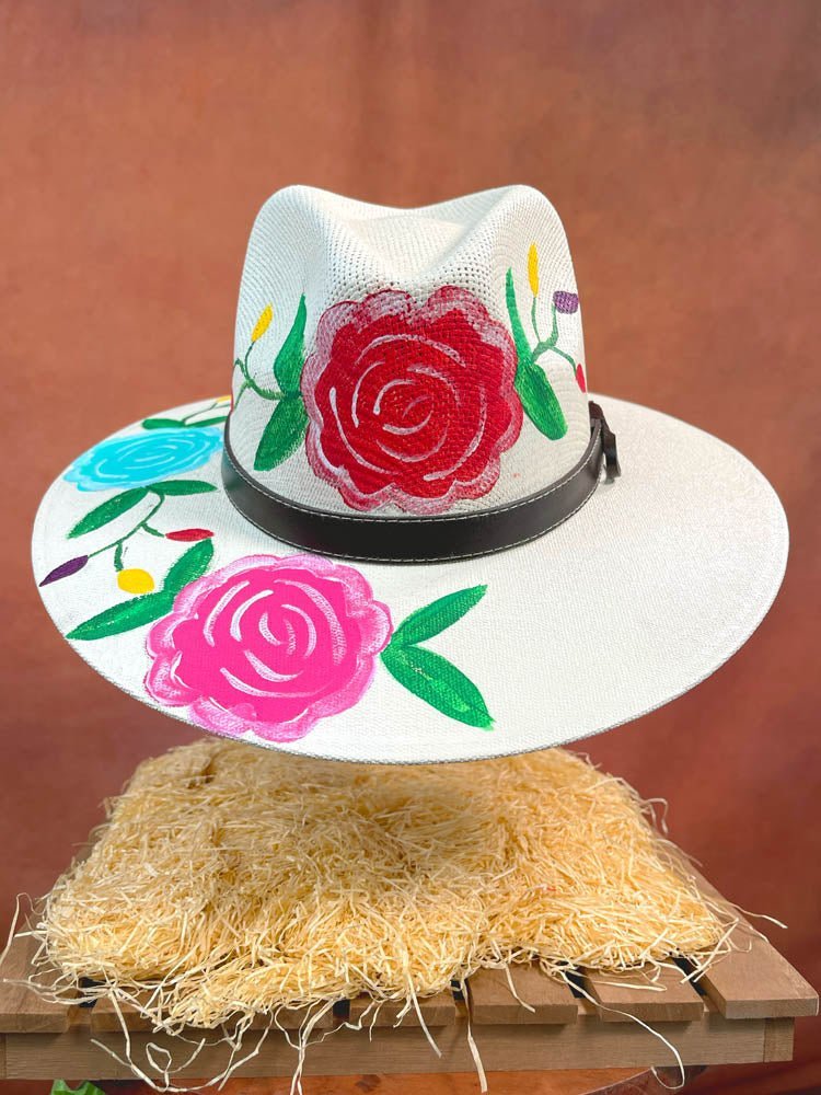 Women Handmade Mexican Sombrero - Tradicion Mexicana