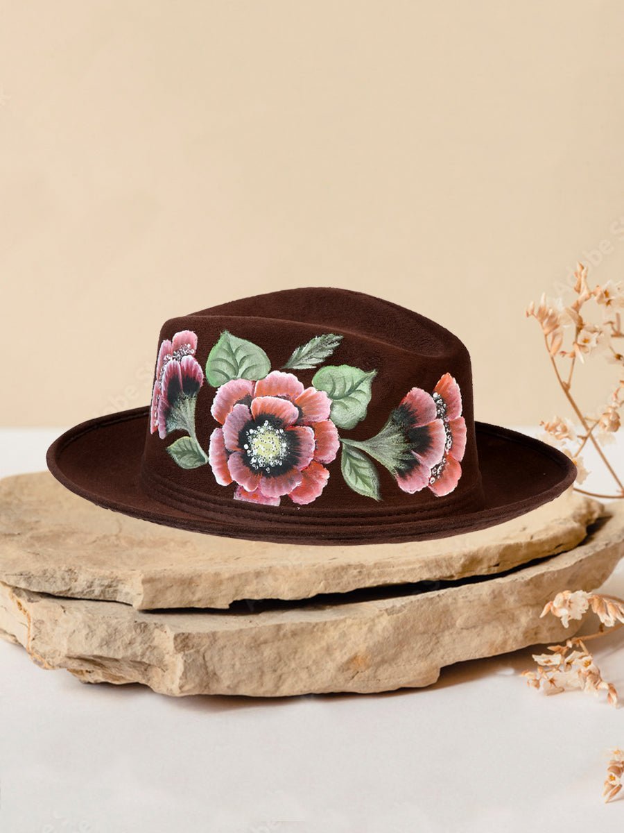 Women Handmade Mexican Sombrero - Tradicion Mexicana