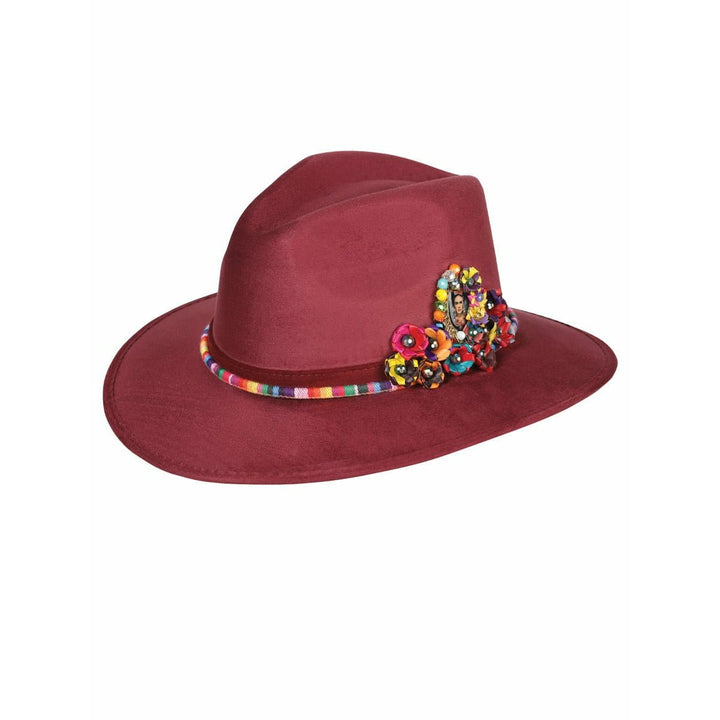 Women Handmade Mexican Sombrero Frida - Tradicion Mexicana