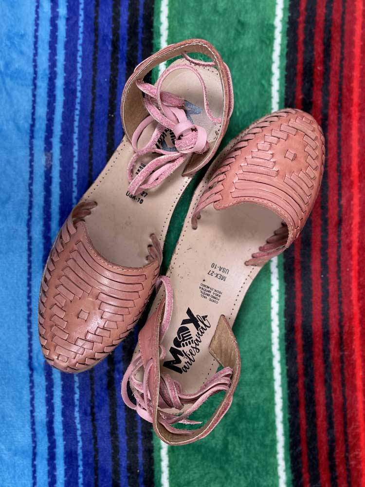 Women Mexican Hand Made Sandals - Tradicion Mexicana