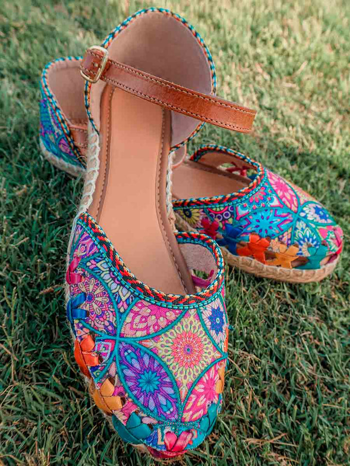 Women Mexican Hand Made Sandals - Tradicion Mexicana